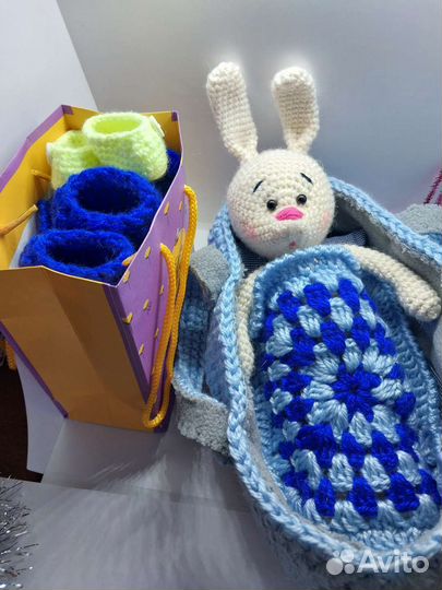 Зайка игровой набор ручная работа