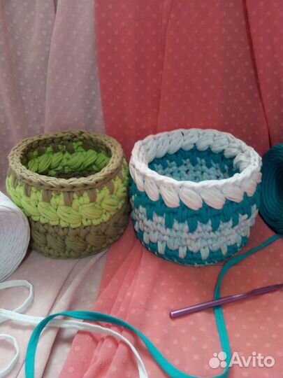Корзинки интерьерные