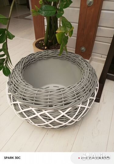 Кашпо садовое сеточка