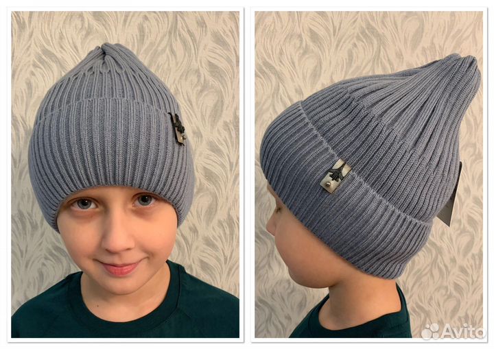 Новая Шапка с флисовым подкладом 50-54