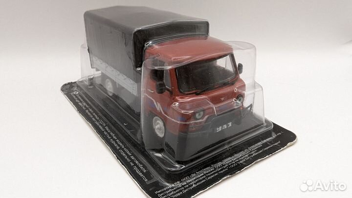 УАЗ-33036 бортовой с тентом (1:43, deAgostini)