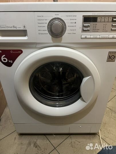 Стиральная машина lg direct drive 6 кг