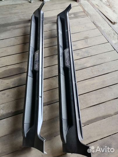 Пороги на kia sportage 3