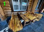Стол скамейки лавки стулья табурет трон деревянные