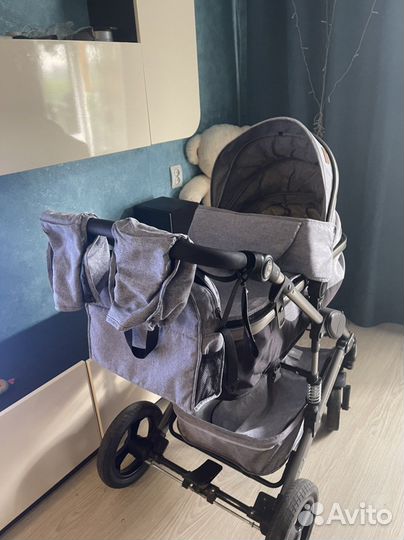 Коляска 2 в 1 luxmom