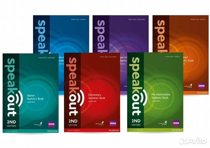 SpeakOut 2ND Edition 1,2,3,4,5,6, Starter