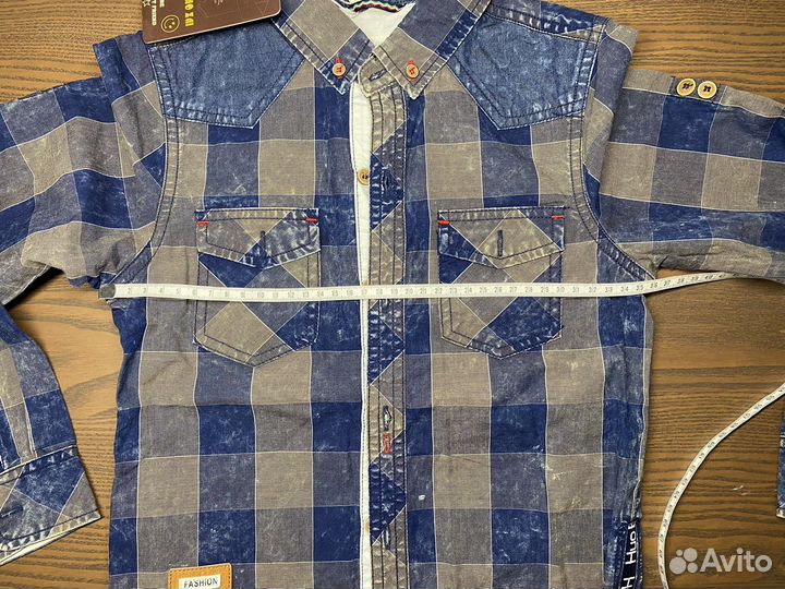 Рубашка на мальчика (новая) 6-7 лет