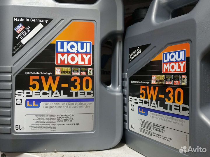 Моторное масло liqui moly special TEC AA 5W-30 4Л