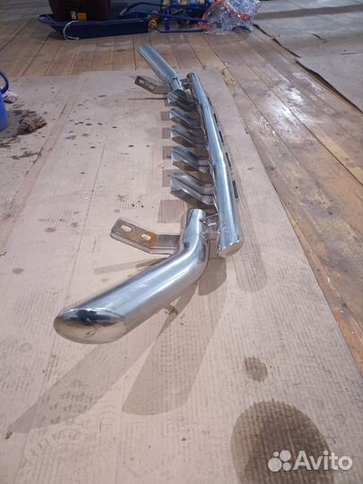 Защита бампера переднего Toyota Land Cruiser