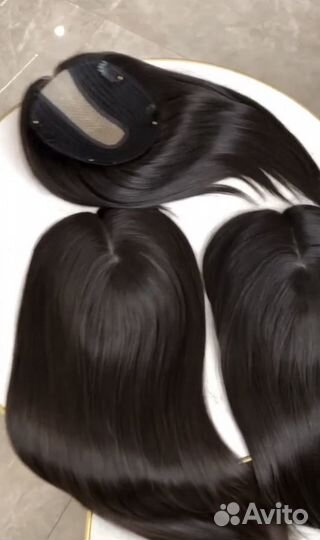 Накладка из натуральных премиальных волос