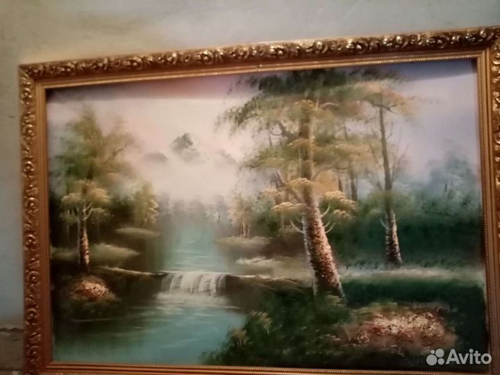 Картина маслом на холсте большая