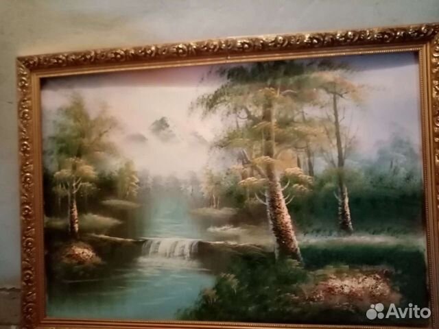 Картина маслом на холсте большая