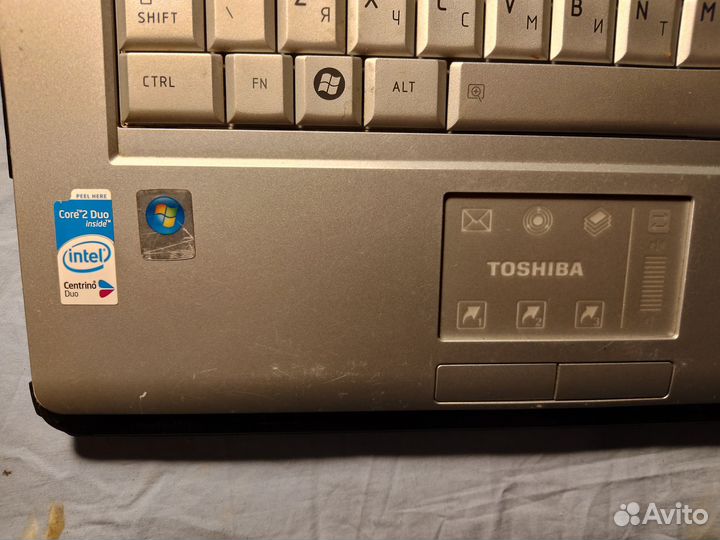 Ноутбук toshiba satellite A200-1HV