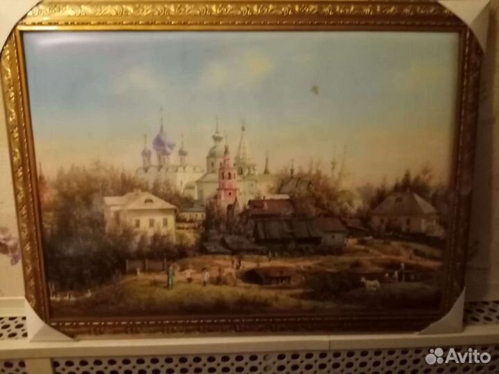 Картина в раме багет