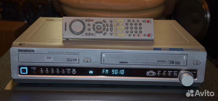 DVD-VHS-FM Комбо Samsung DVD-CM350 HI-FI