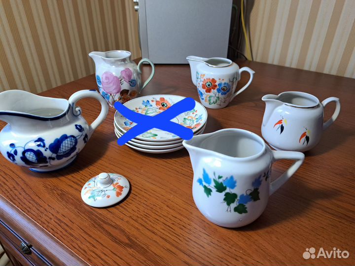 Молочник сливочник винтах СССР