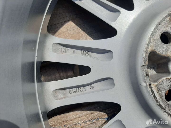 Литой диск R-17 на а/м Mazda