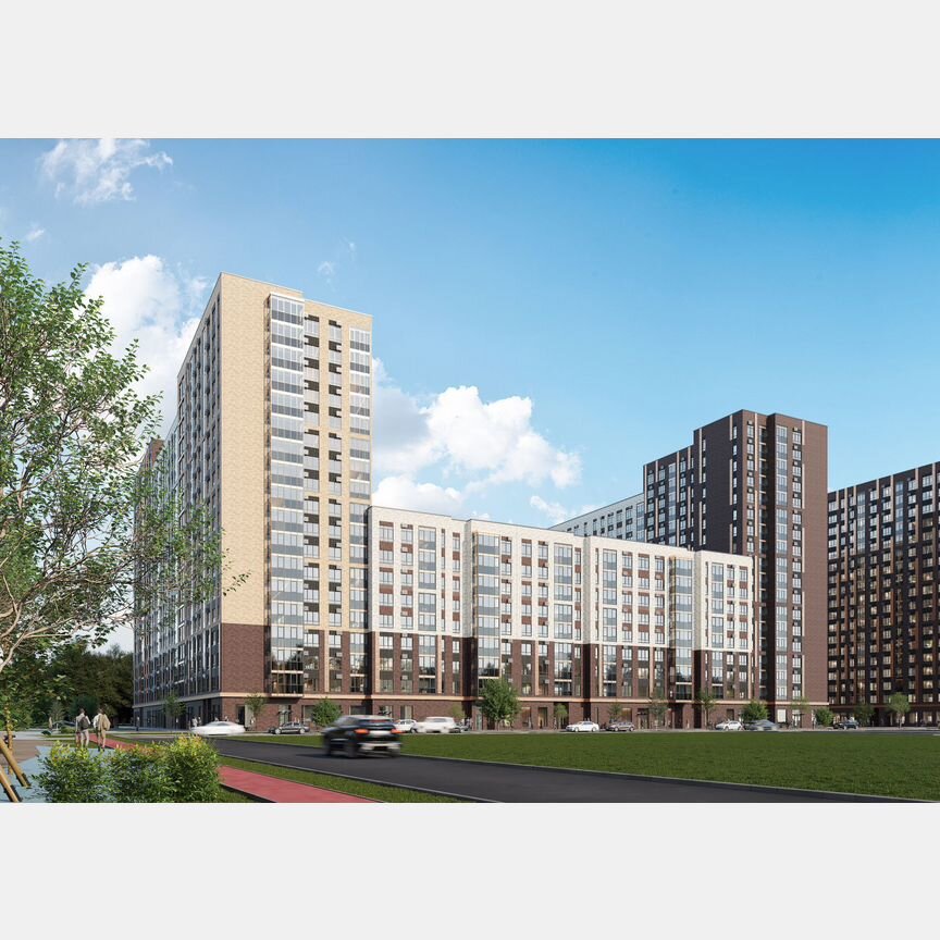 1-к. квартира, 35,2 м², 9/16 эт.