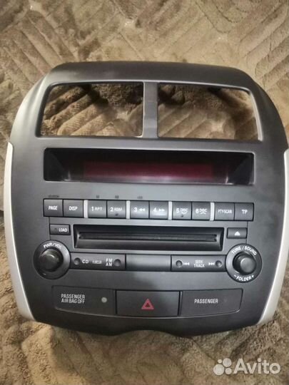 Штатная магнитола на Mitsubishi ASX