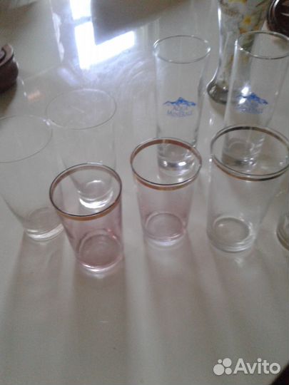 Рюмки -цветное стекло СССР