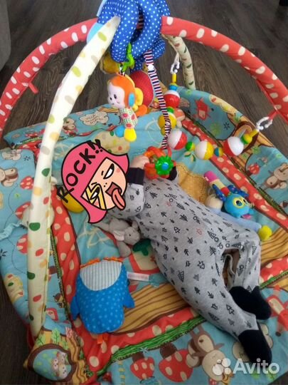 Развивающий коврик