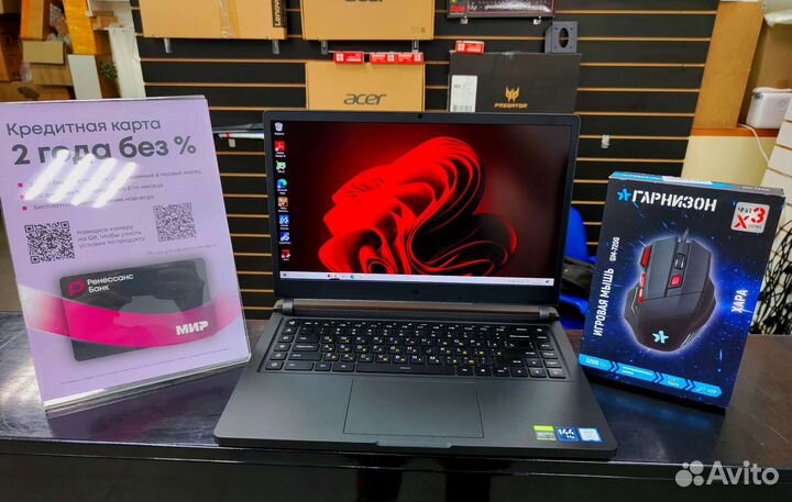 Игровой ноутбук xiaomi в идеале (рассрочка)