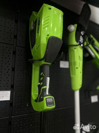 GD40BC greenworks Аккумуляторный триммер 40В без