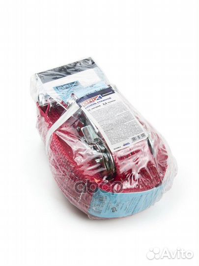 BRX0020003 ремень стяжной с храповиком и крюко