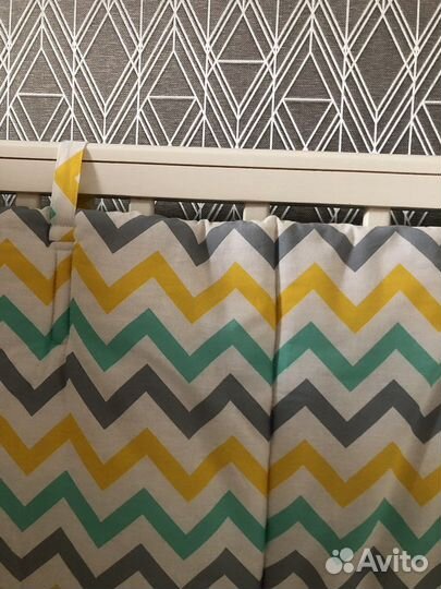 Бортики в детскую кроватку