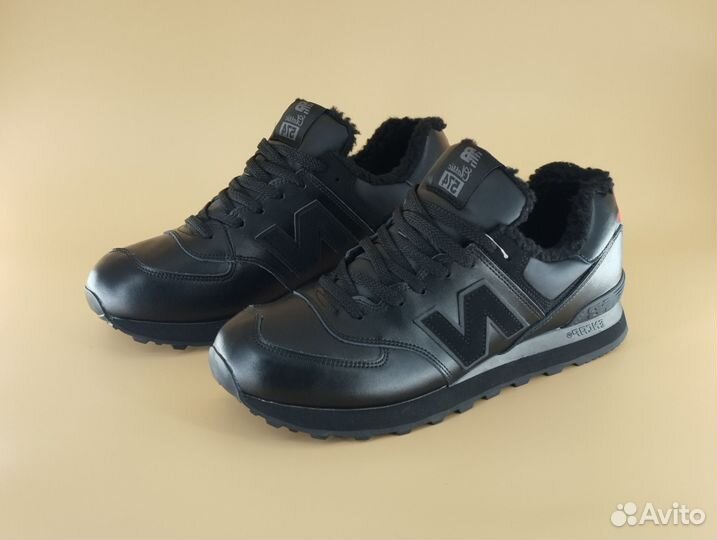 Кроссовки new balance 574 зимние