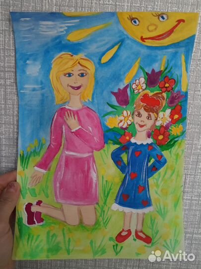 Рисунок в садик, в школу