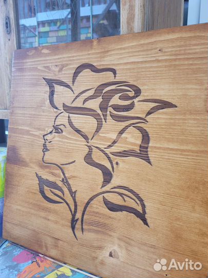 Лазерная резка по дереву
