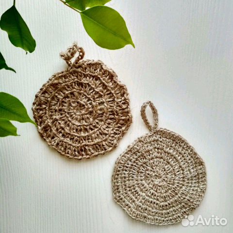 Джутовые губки