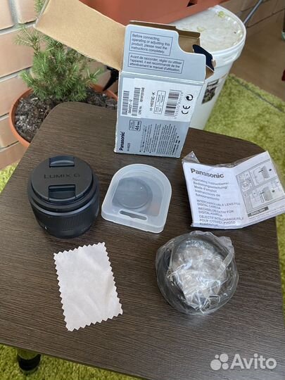 Объектив Panasonic Lumix G 25mm f/1.7 плюс ND