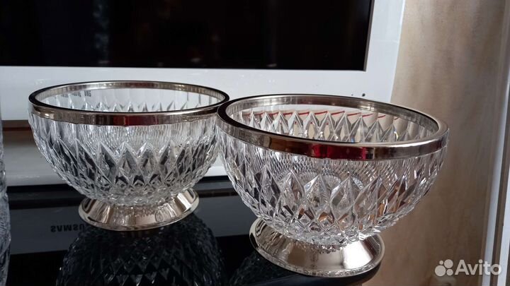 Вазы хрусталь СССР