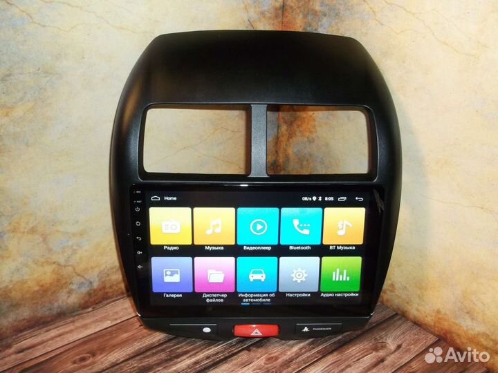 Магнитола Mitsubishi ASX Android GPS WiFi