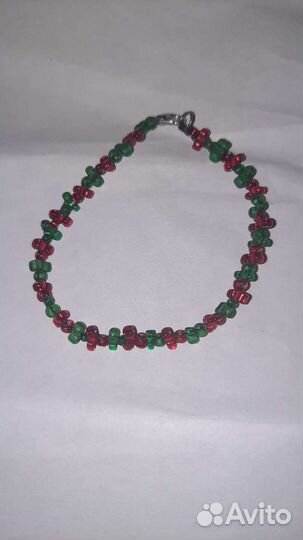 Детский браслет и 4 кольца для девочки 10-13 лет