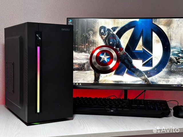 Компьютер i7 7700. Игровой компьютер 2024.
