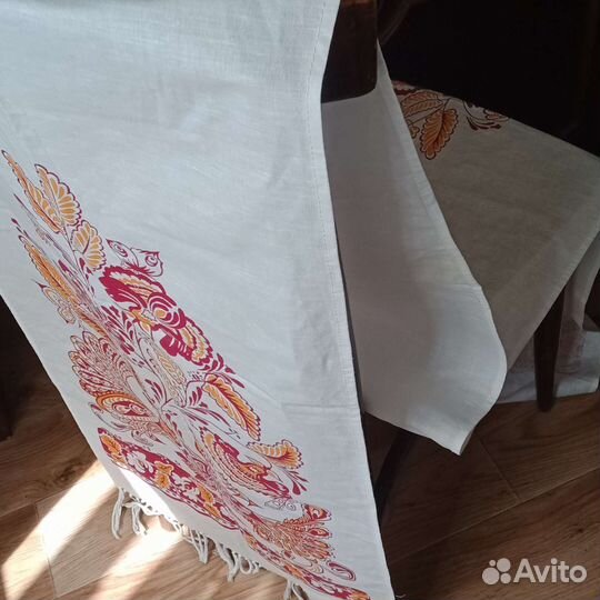 Рушник, скатерти времен ссср.Лен