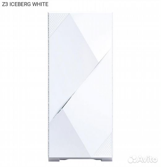 Корпус Zalman Z3 Iceberg Miditower Без бп белый, Z