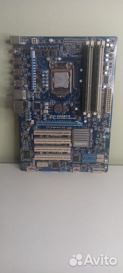 Материнская плата 1155 с процессором i5 3470k+8 gb