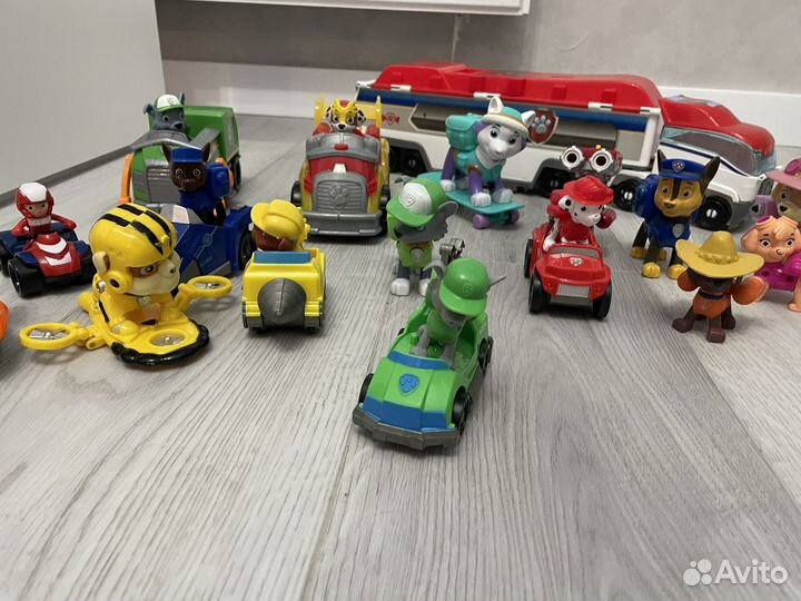 Игрушки щенячий патруль