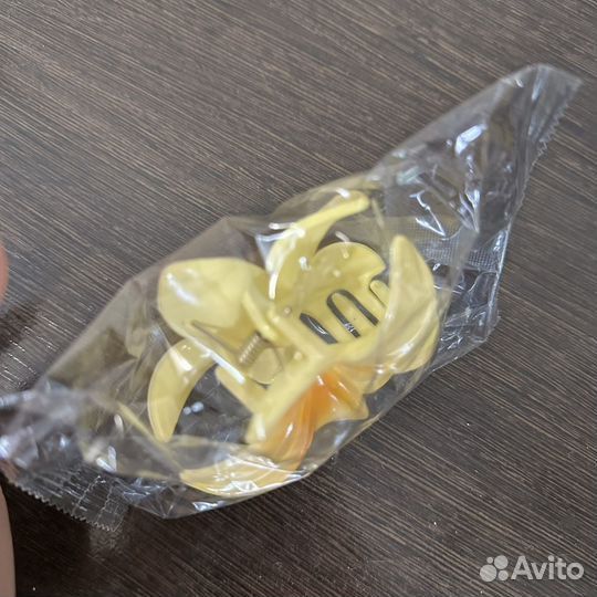 Крабик для волос цветок