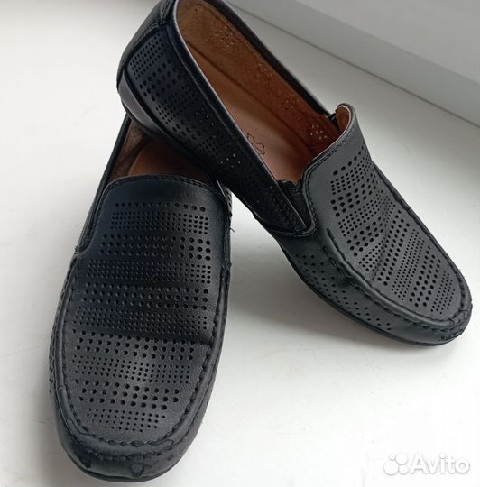 Мокасины на мальчика 34 размер
