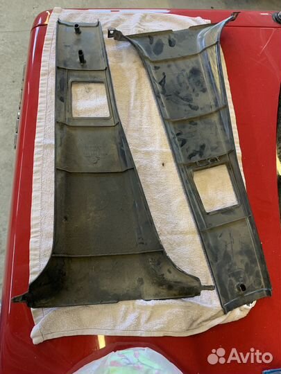 Накладки центральных стоек Golf 2 Jetta