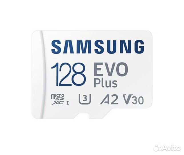 Карта памяти Samsung EVO Plus 128 гб