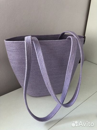 Корзины, сумки, салфетки из шнура