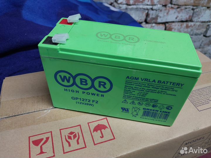 Аккумулятор для ибп 12 v 7 ah