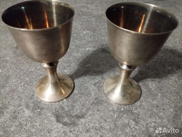 Рюмка серебро 916