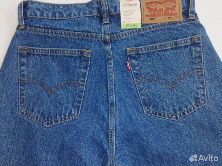 Джинсы Levi's 505 Regular,3 цвета Пакистан